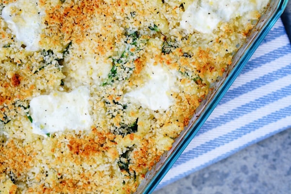 Bloemkool ovenschotel met cheddar